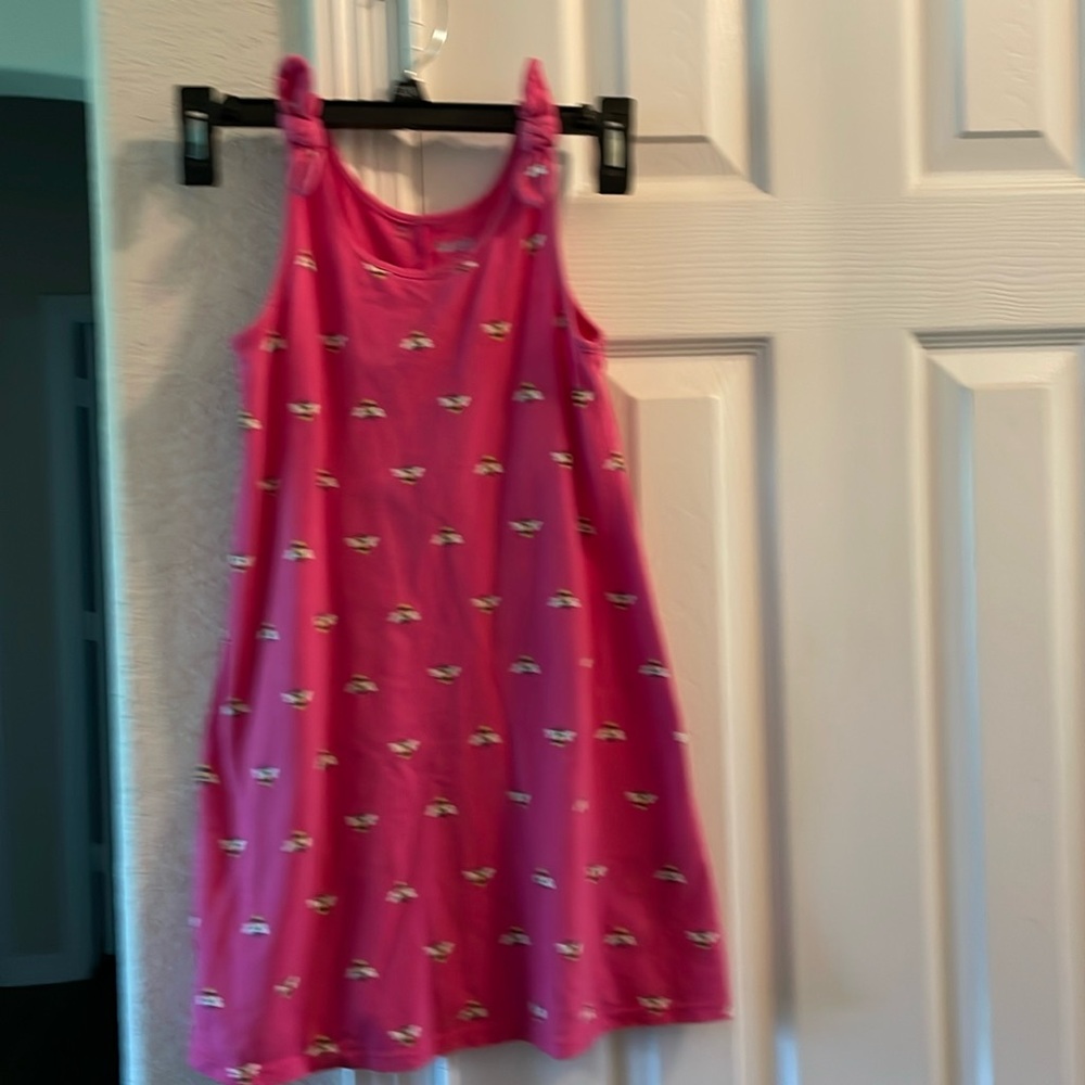 Cat and Jack pink bumblebee sundress 6/6X